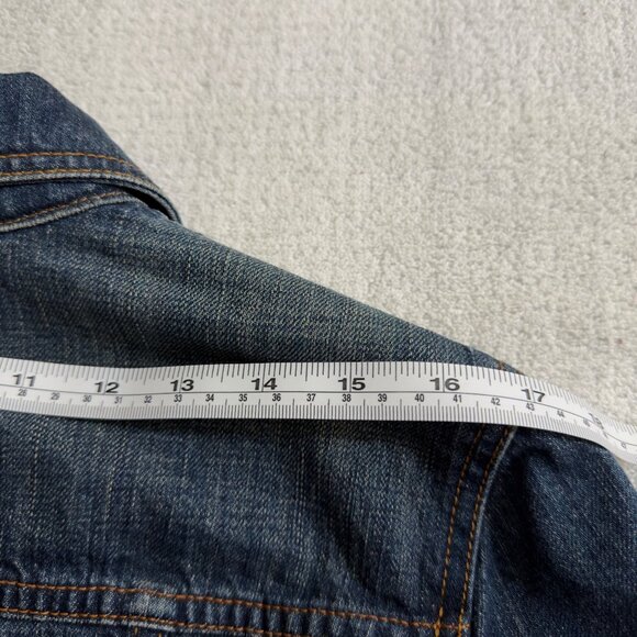 Gap Jean Jacket Blue Women’s Size M - Picture 16 of 16